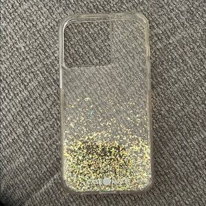Case-Mate Clear Glitter iPhone 13 Pro Case